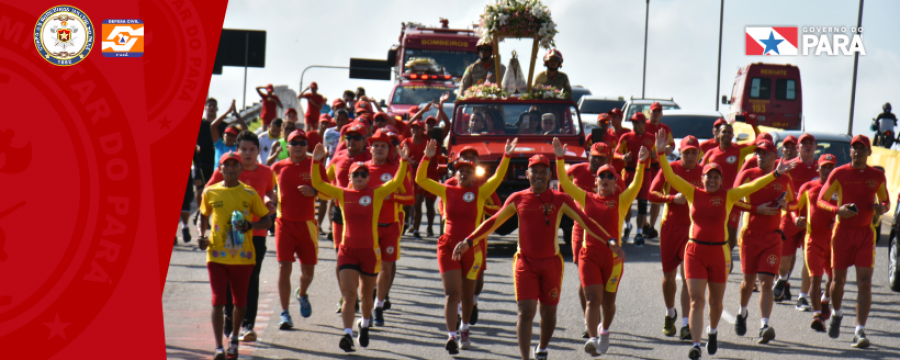 Círio dos Bombeiros une fiéis e militares em uma linda cerimônia