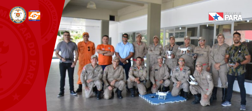 Corpo de Bombeiros realiza o “1° Estágio de Operador de Drones”