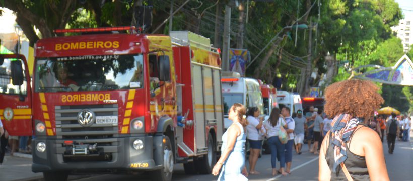 Corpo de Bombeiros FAZ PREVENÇÃO NAS ROMARIAS DO FIM DE SEMANA EM BELÉM