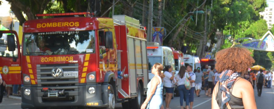 Corpo de Bombeiros FAZ PREVENÇÃO NAS ROMARIAS DO FIM DE SEMANA EM BELÉM