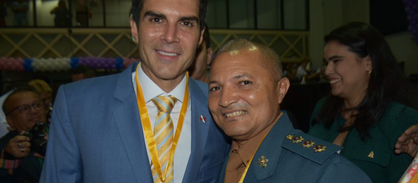 Assembleia Legislativa do Pará homenageia Coronel Pinheiro pelos serviços prestados
