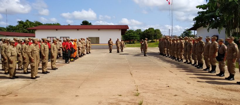 Estado Maior Geral realiza visita institucional ao complexo Bombeiro Militar de Ananindeua
