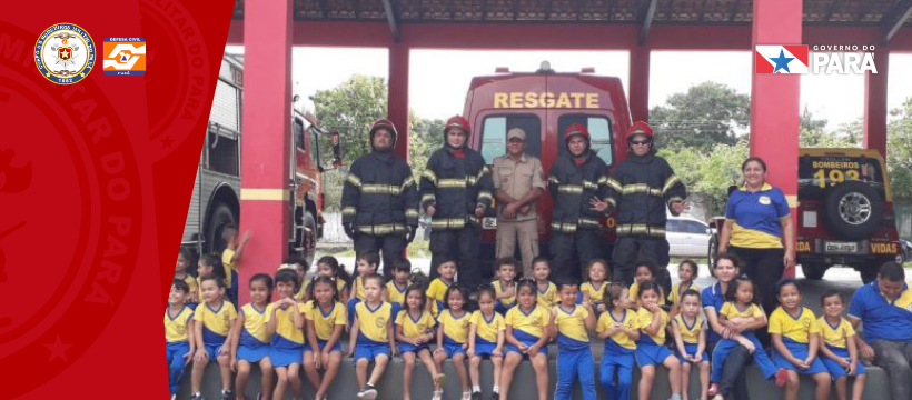 Bombeiros e Escolas fazem integração educacional