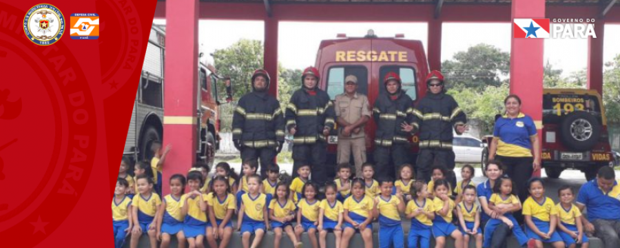 Bombeiros e Escolas fazem integração educacional