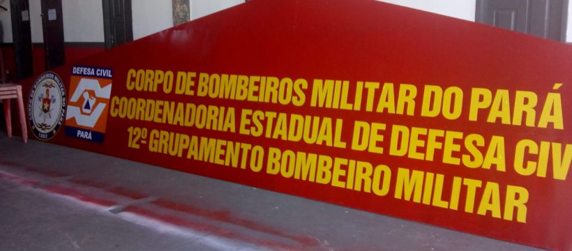 Corpo de Bombeiros faz inauguração da nova fachada do quartel de Santa Izabel do Pará