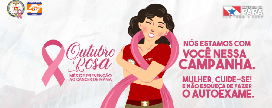 Outubro Rosa: Mês de prevenção ao câncer de mama