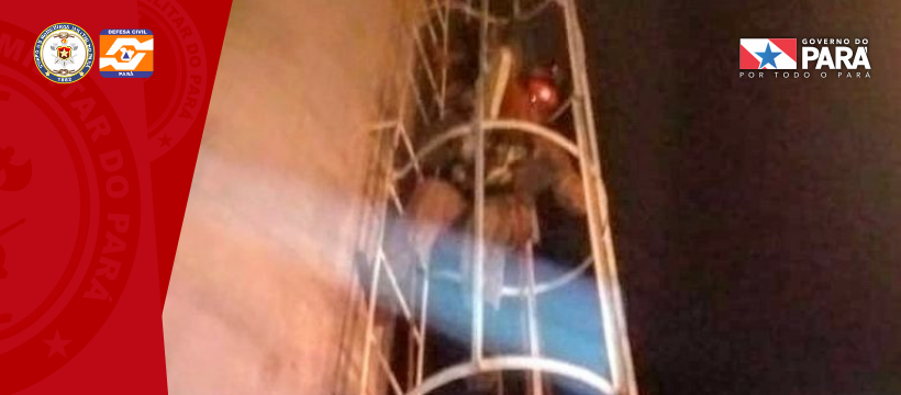 CORPO DE BOMBEIROS FAZ RESGATE EM FLORESTA DO ARAGUAIA