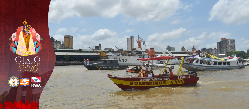 CÍRIO DE NAZARÉ: CBMPA FAZ PREVENÇÃO NAS ROMARIAS DESTE SÁBADO