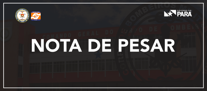 NOTA DE PESAR