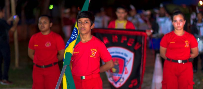 Banda de Fanfarra do Programa Escola da Vida é orgulho para Santa Izabel