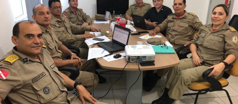Reunião com a Secretaria de Segurança Pública define estratégias para o CBMPA