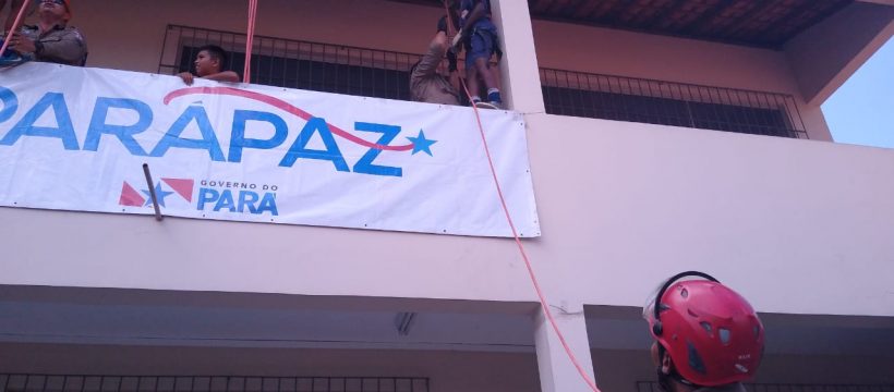 CORPO DE BOMBEIROS SEGUE ATUANDO NAS AÇÕES DE CIDADANIA DO TERPAZ