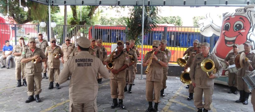 Corpo de Bombeiros Militar do Pará e HEMOPA juntos em Salvar Vidas