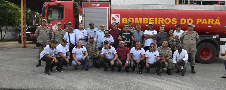 Veteranos do CBMPA visitam unidades do interior do Estado