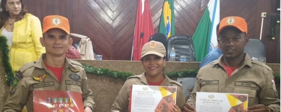 28º GRUPAMENTO DO CBMPA EM SÃO MIGUEL RECEBE HOMENAGEM DA CÂMARA DE VEREADORES DO MUNICÍPIO