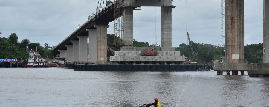 CBMPA participa de inauguração da ponte União no rio Moju