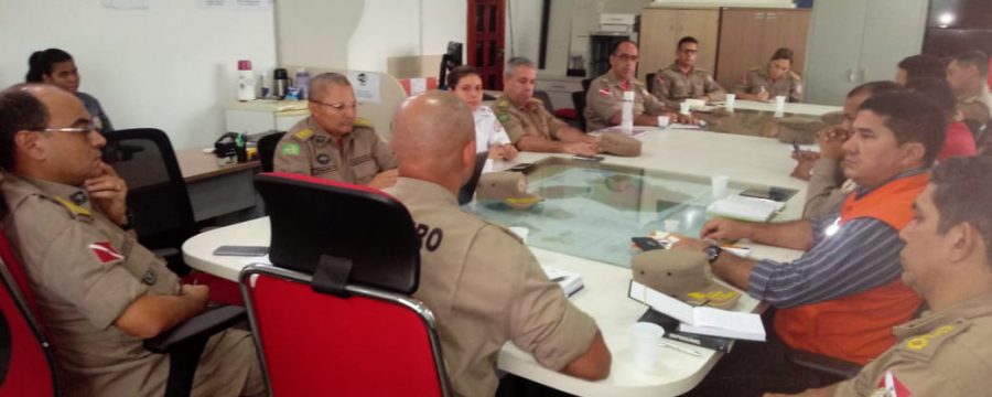 Gestores do Corpo de Bombeiros Militar do Pará debatem o planejamento para 2020