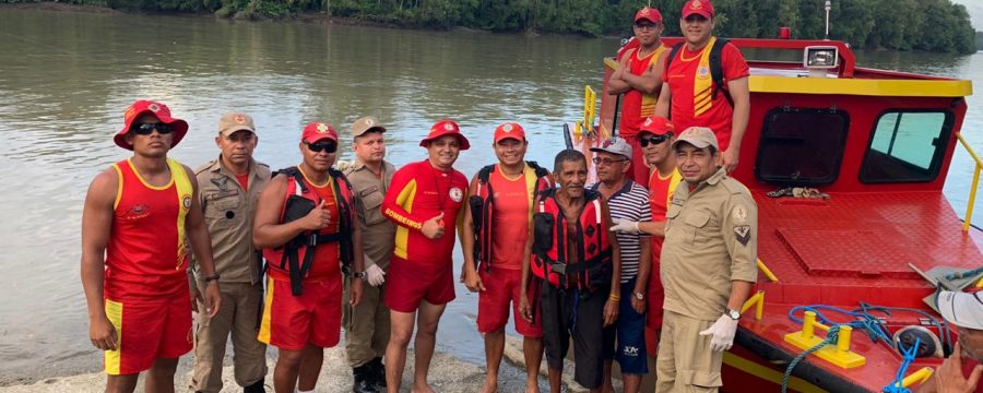 BUSCAS POR PESCADOR DESAPARECIDO HÁ TRÊS DIAS EM VIGIA TERMINA COM SUCESSO