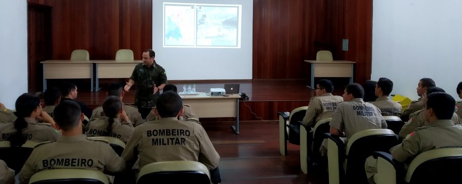 Corpo de Bombeiros realiza instrução sobre Atividade de Inteligência aos Aspirantes a Oficiais