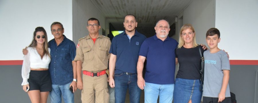 Antigos heróis do Corpo de Bombeiros Militar do Pará visitam o Comando Geral