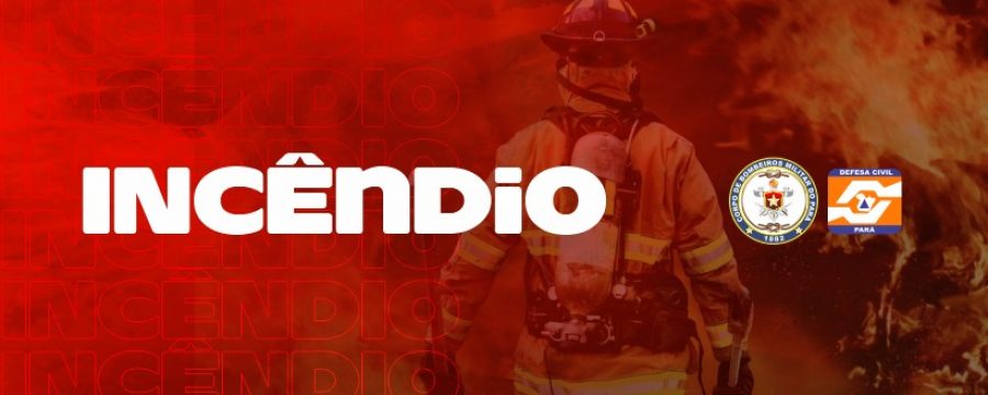 CBMPA combate incêndio na Escola Bosque em Outeiro