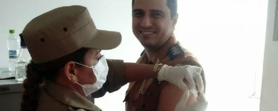 CBMPA REALIZA IMUNIZAÇÃO DE MILITARES E SERVIDORES CIVIS CONTRA A GRIPE