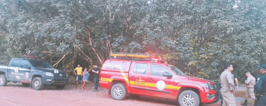 CBMPA FAZ REGATE EM RIO DO MUNICÍPIO DE TAILÂNDIA