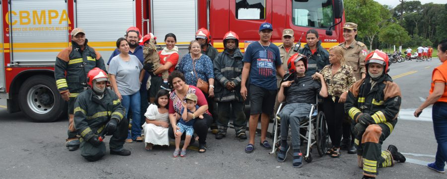 Um dia de bombeiro militar