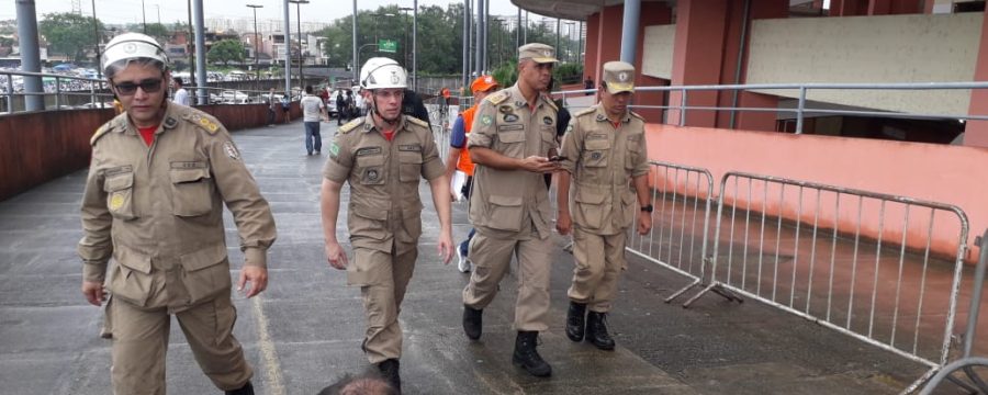 CBMPA FAZ PREVENÇÃO NO CLÁSSICO RE X PA