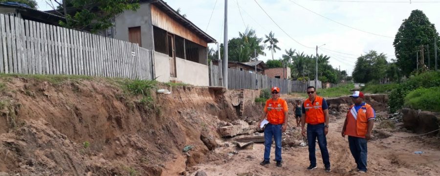 CBMPA REALIZA AÇÃO DE DEFESA CIVIL EM PRAINHA