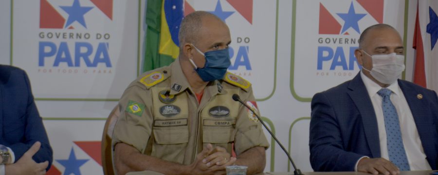 CBMPA participa da coletiva sobre o Balanço no 3° mês de 2020 da Segurança Pública do Pará