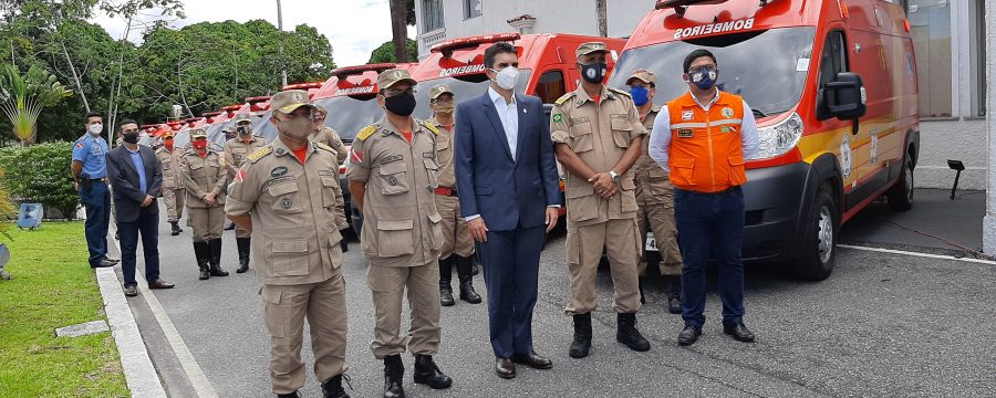 CBMPA recebe novas viaturas de resgate pelo Governo do Estado