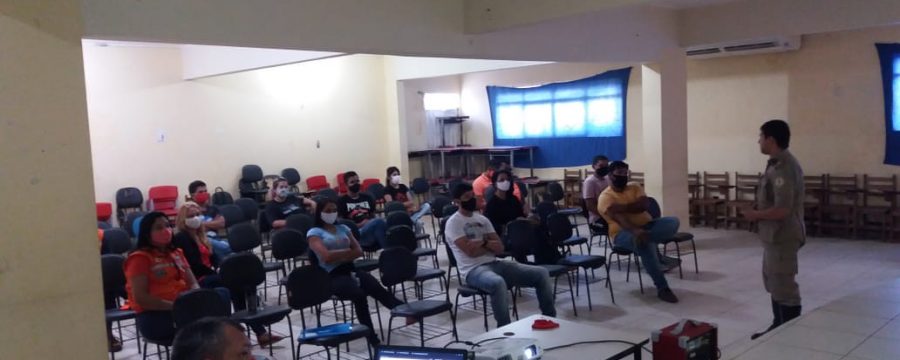 CBMPA MINISTRA PALESTRA SOBRE DEFESA CIVIL EM TUCURUÍ