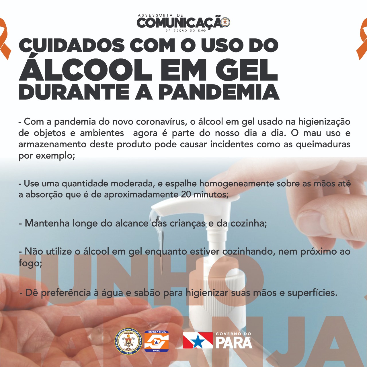 6 de junho – Dia Nacional da Luta Contra Queimaduras – Vuelo Pharma