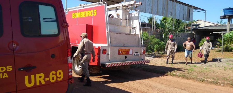 VAZAMENTO DE GÁS CAUSA PEQUENO INCÊNDIO EM ALTAMIRA