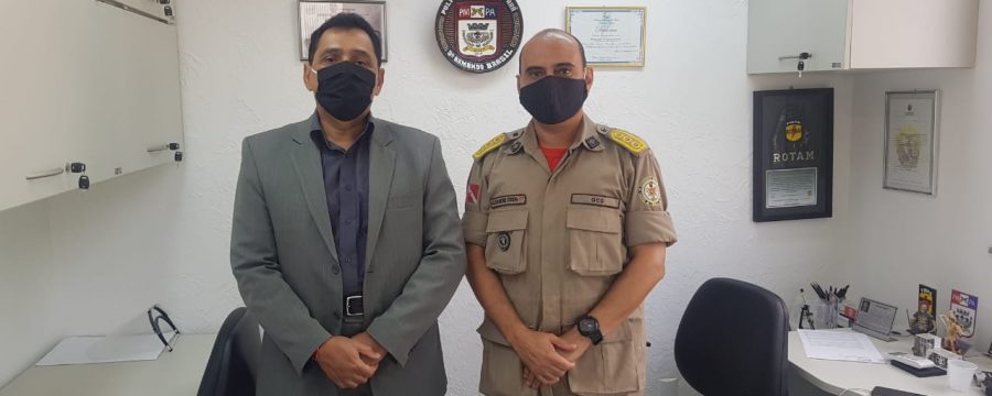 SUBCOMANDANTE GERAL E PROMOTOR DE JUSTIÇA SE REÚNEM PARA DISCUTIR CELERIDADE EM PROCESSOS