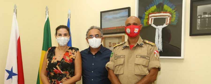 COMANDANTE GERAL REALIZA VISITA À PREFEITURA DE BELÉM