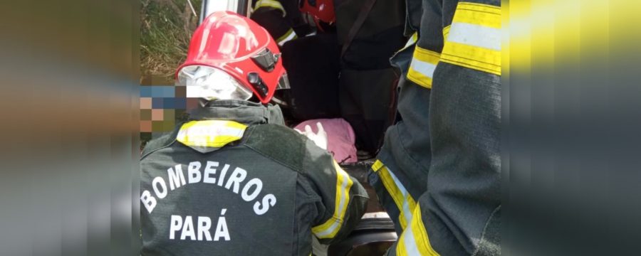 CBMPA resgata vítimas de acidente em estrada de Salinópolis