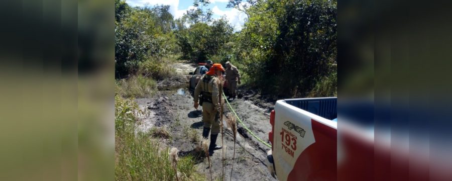 CBMPA RESGATA VÍTIMA DESAPARECIDA NA DIVISA DO PARÁ E MATO GROSSO