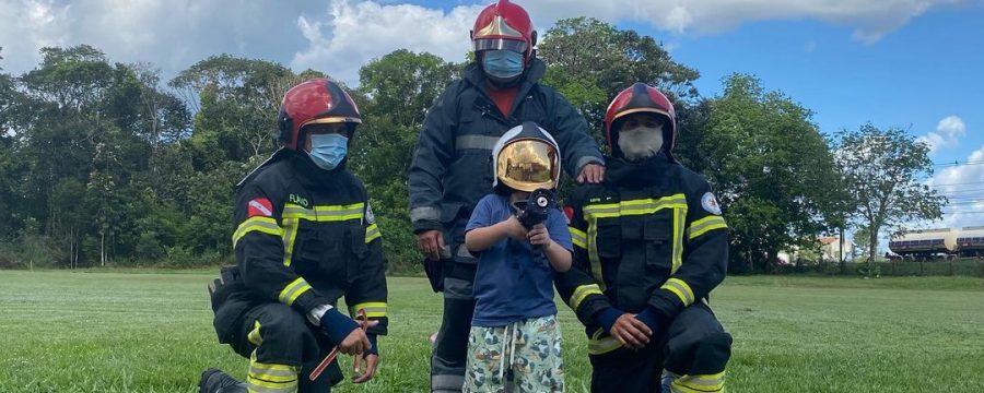 CBMPA REALIZA SONHO DE CRIANÇA