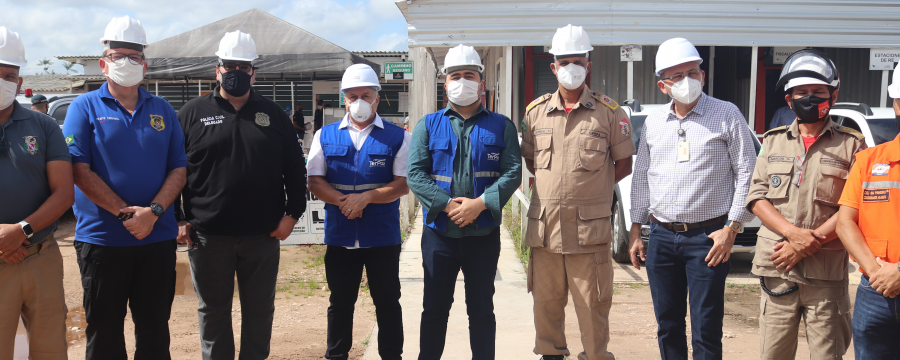 CBMPA REALIZA VISITA EM OBRAS DA USIPAZ NA CABANAGEM