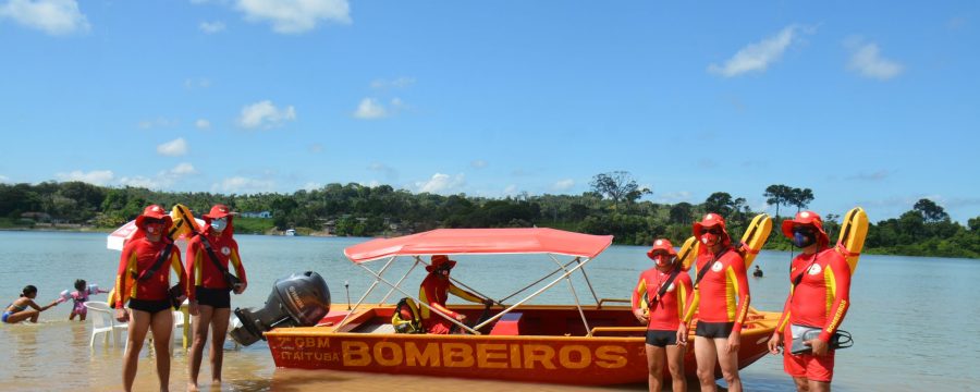 REGIÃO SUDOESTE DO ESTADO RECEBE PREVENÇÃO DO CBMPA DURANTE A OPERAÇÃO VERÃO