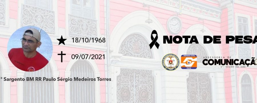NOTA DE PESAR
