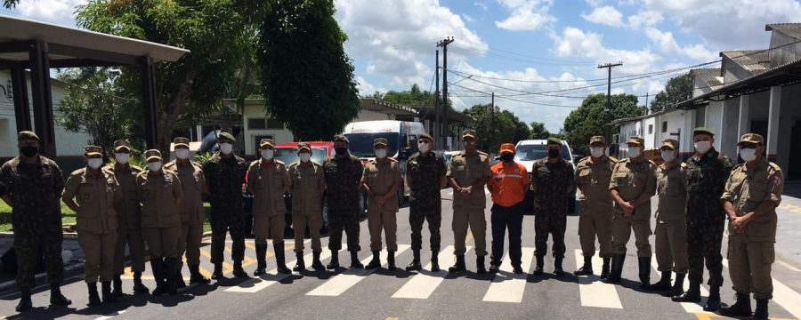 INSPETORIA GERAL DAS POLÍCIAS MILITARES E DOS CORPOS DE BOMBEIROS VISITA O CBMPA