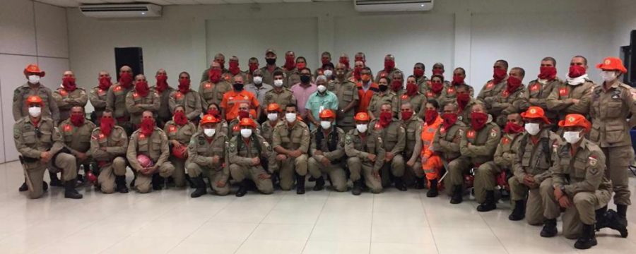 CBMPA DA INÍCIO AO CURSO DE COMBATE A INCÊNDIO FLORESTAL E VISITA OBRAS DA USIPAZ, EM PARAUAPEBAS