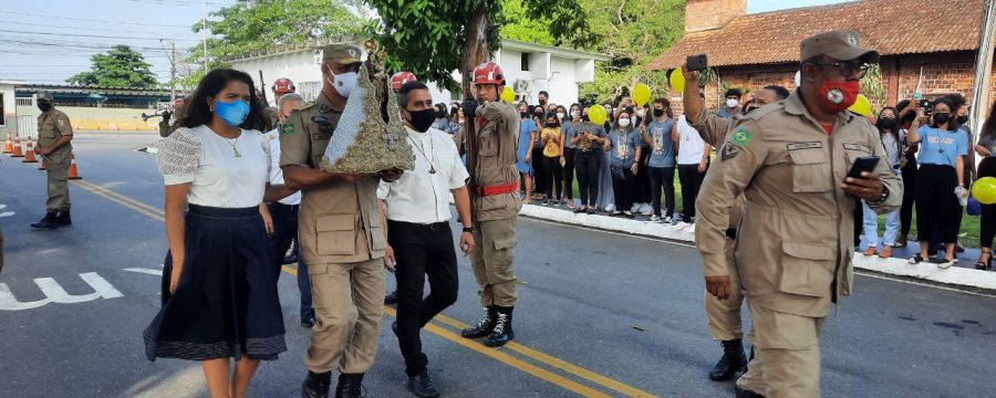 CBMPA RECEBE VISITA DA IMAGEM PEREGRINA DE NOSSA SENHORA DE NAZARÉ