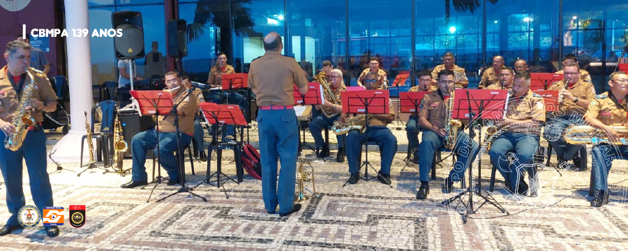 APRESENTAÇÃO NATALINA DA BANDA DE MÚSICA DO CBMPA