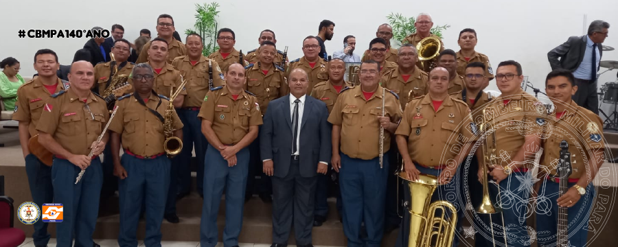 BANDA DE MÚSICA DO CBMPA REALIZA APRESENTAÇÃO EM ICOARACI