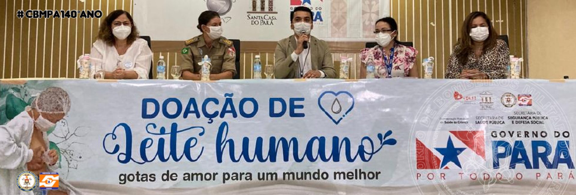Fundação Santa Casa do Pará abre a Semana da Doação de Leite Materno
