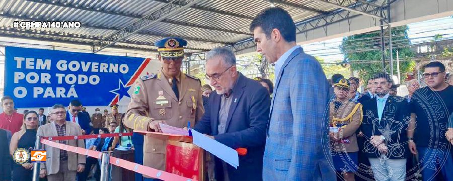 Solenidade marca o Dia Nacional dos Corpos de Bombeiros Militares e entrega do 21º GBM reformado e revitalizado